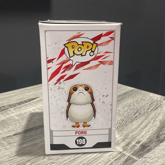 Funko Pop! | Star Wars #198: Porg (Chase) - Collectible Vinyl Bobble-Head Figure - Picture 4 of 17